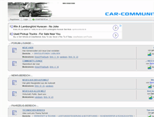 Tablet Screenshot of car-community-bw.de